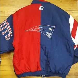 Vintage Patriots Jacket by Starter